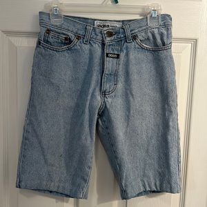 Vintage BOSS Juniors by I.G. Design Denim Shorts 5/6 Causal‎ Thick Blue